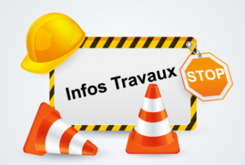 Travaux sur les réseaux humides dans le centre du village