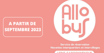 Nouveau Service Transport : Allobus Leins Gardonnenque