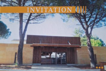 Invitation inauguration nouveau Foyer Socio-Culturel