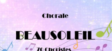 CHORALE BEAUSOLEIL au Foyer