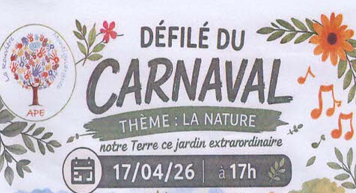 Défilé du Carnaval dans le village