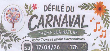 Défilé du Carnaval dans le village