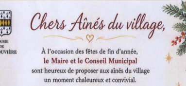 Repas des ainés du village